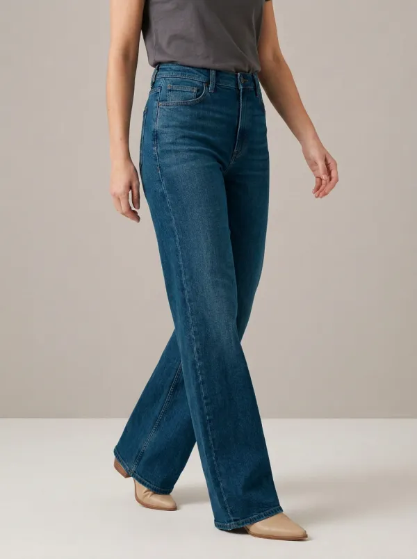 Everyday Wide-Leg Denim Jeans