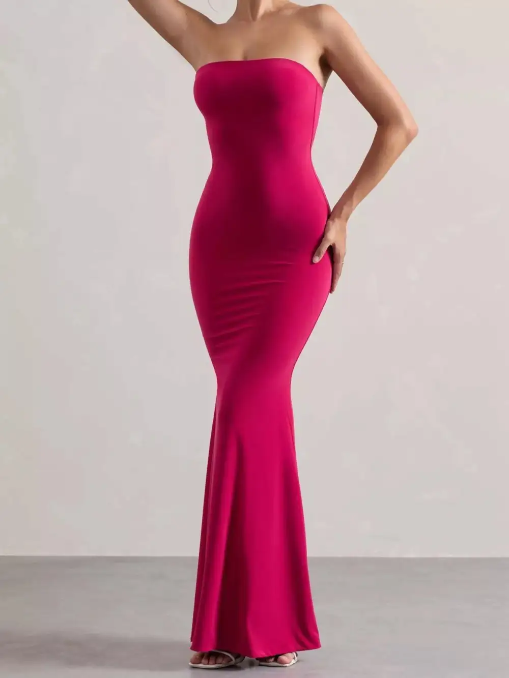 Smooth Finish Tube Maxi Dress