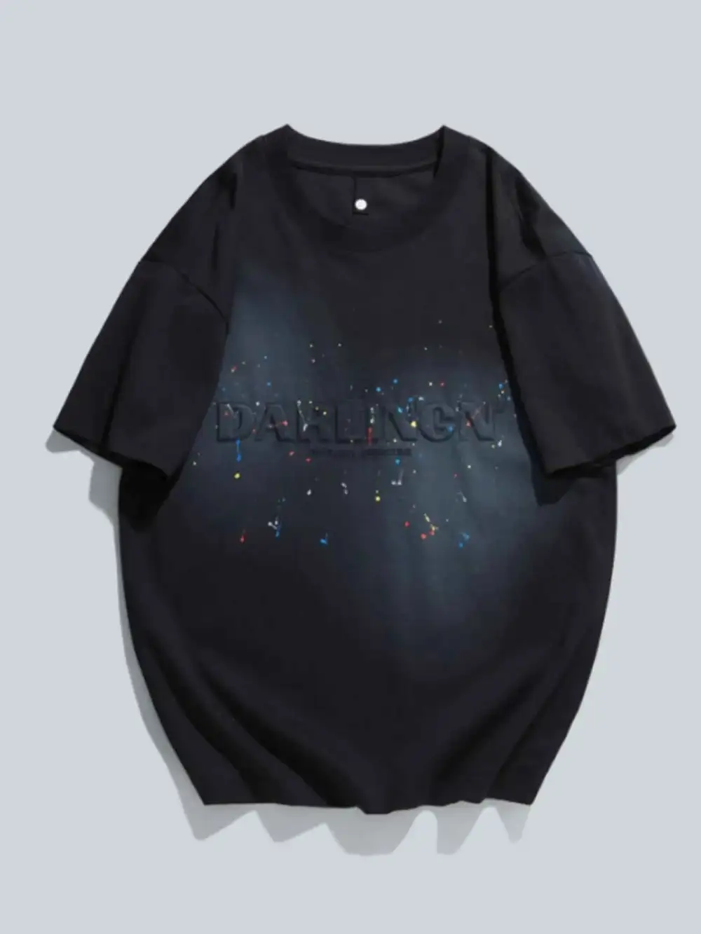 Easy Fit Round Neck Short Sleeve T-Shirt