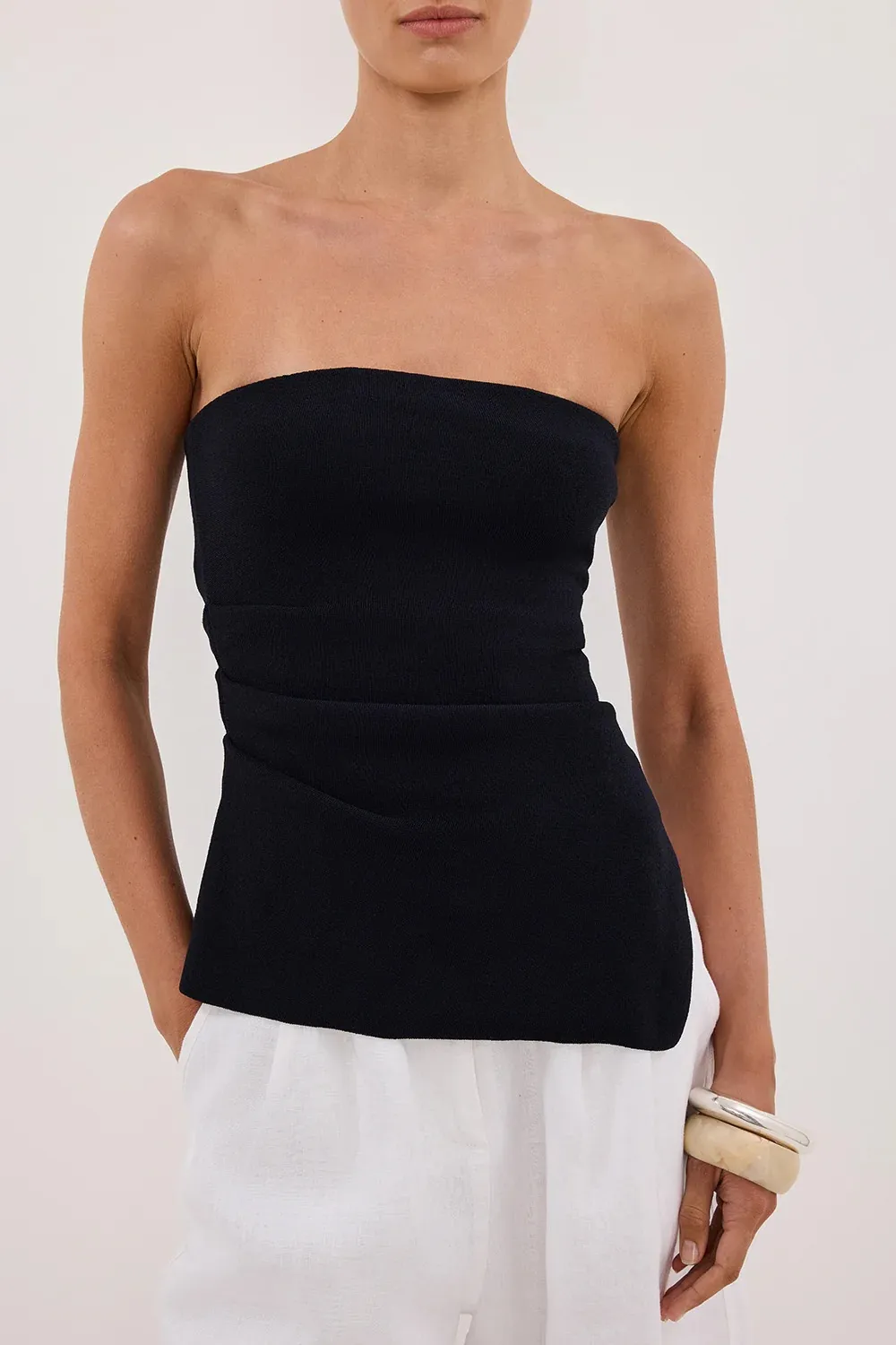 BANDEAU KNIT TOP