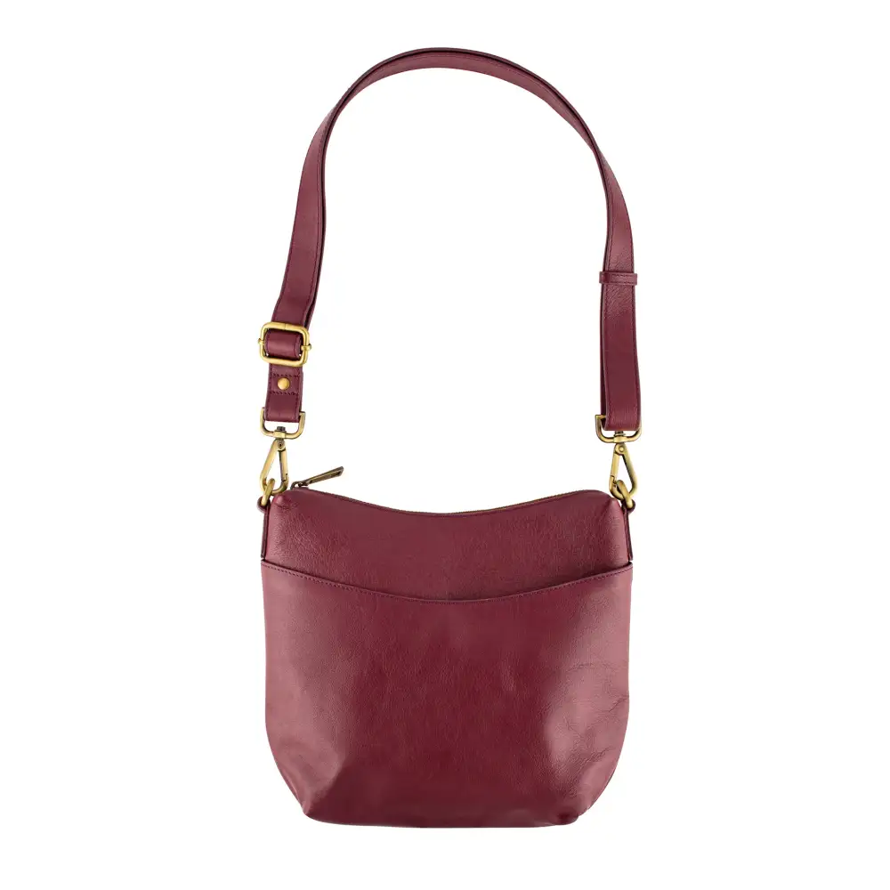 Leather Pocket Detail Shoulder Bag