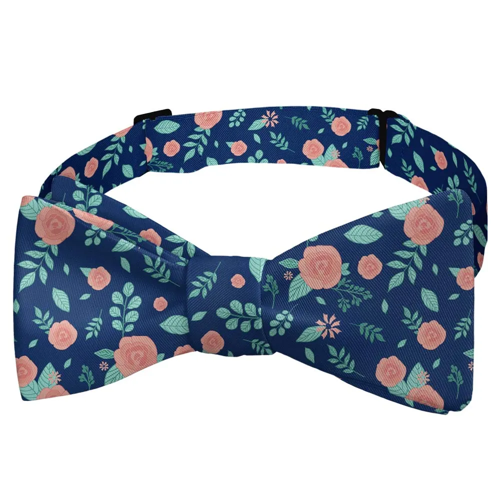 Asta Floral Motif Bow Tie