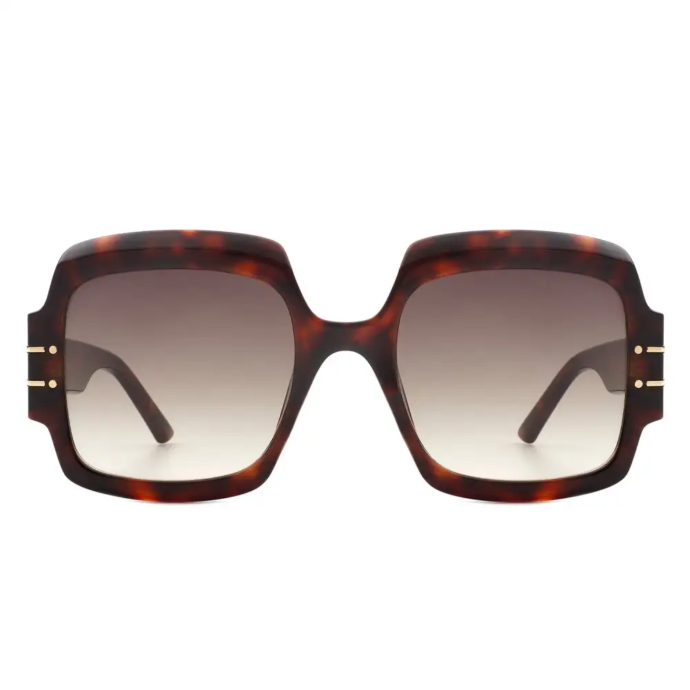 Jelly Square Flat Top Frame Sunglasses