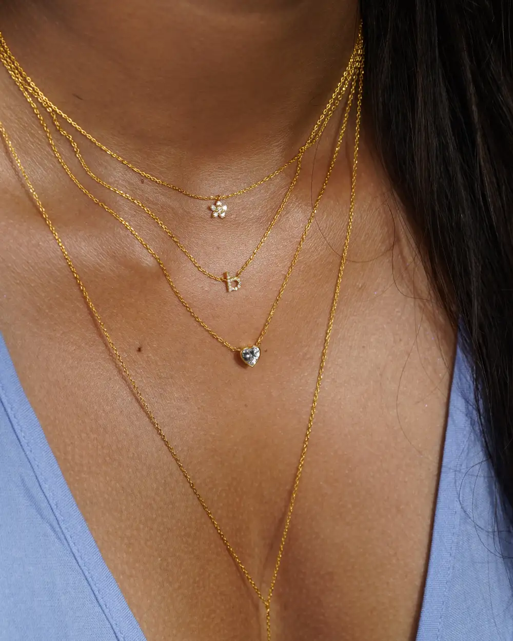 Floral Flower Necklace