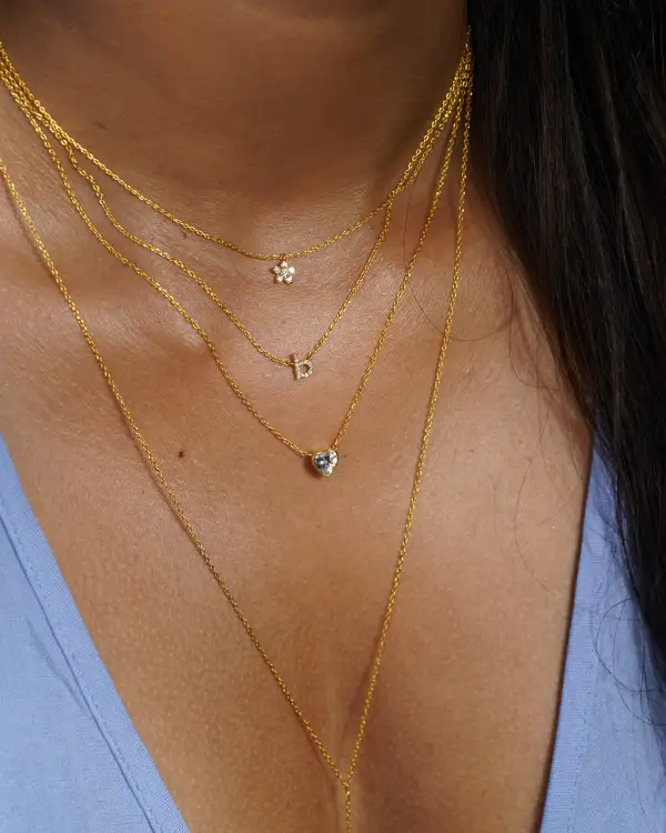 Floral Flower Necklace