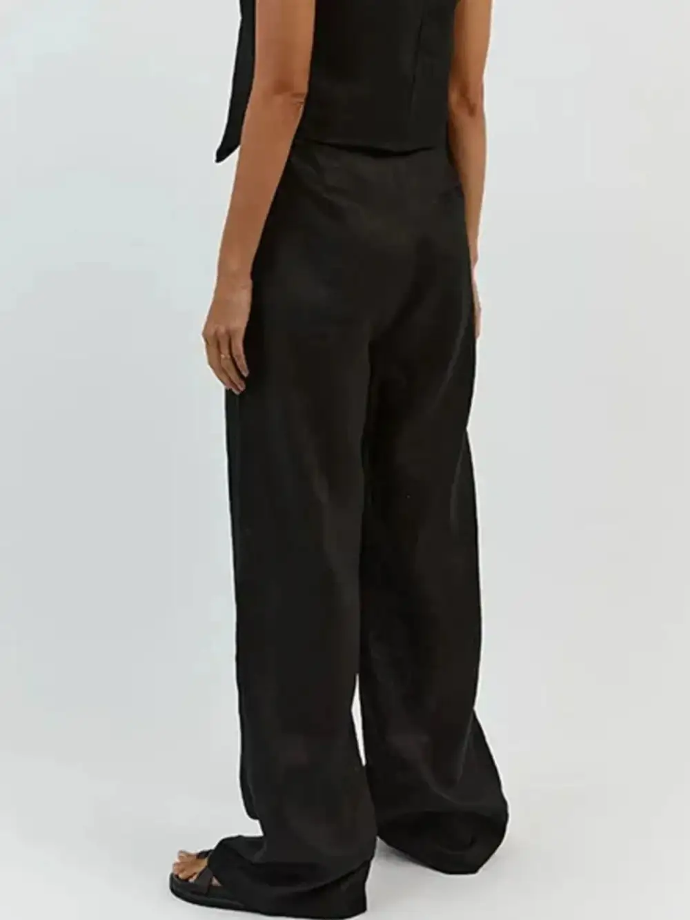 Easygoing Wide Leg Full Jumpsuit