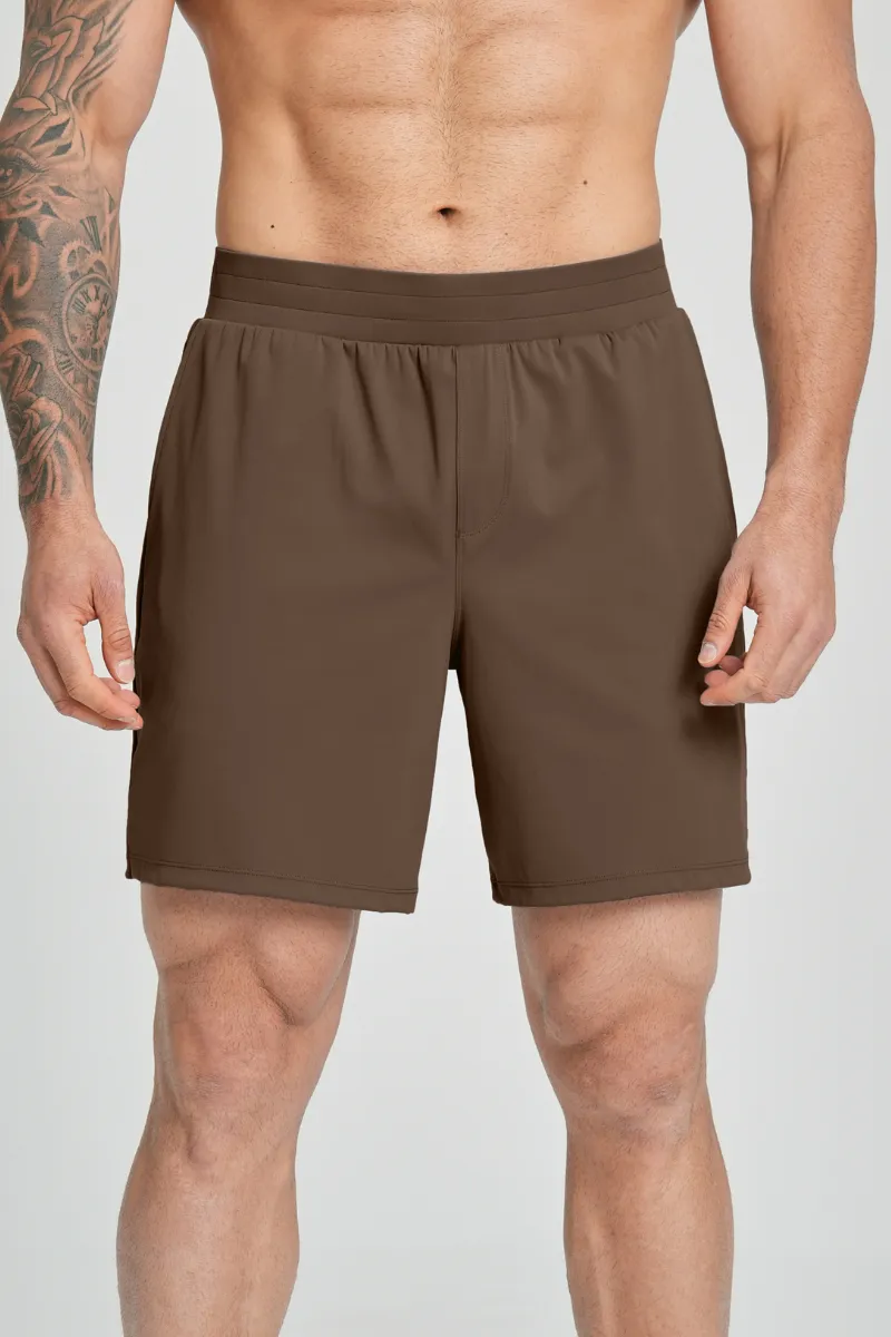 Side Pocket Lightweight Athletic Shorts