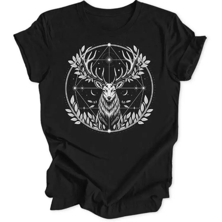 Deer Mandala Unisex T-Shirt