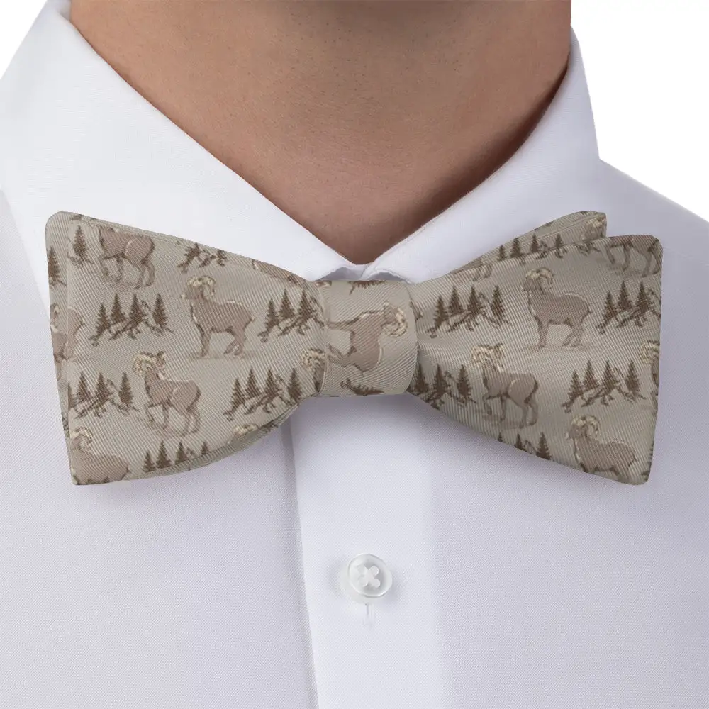 Elevated Patterned Bow Tie