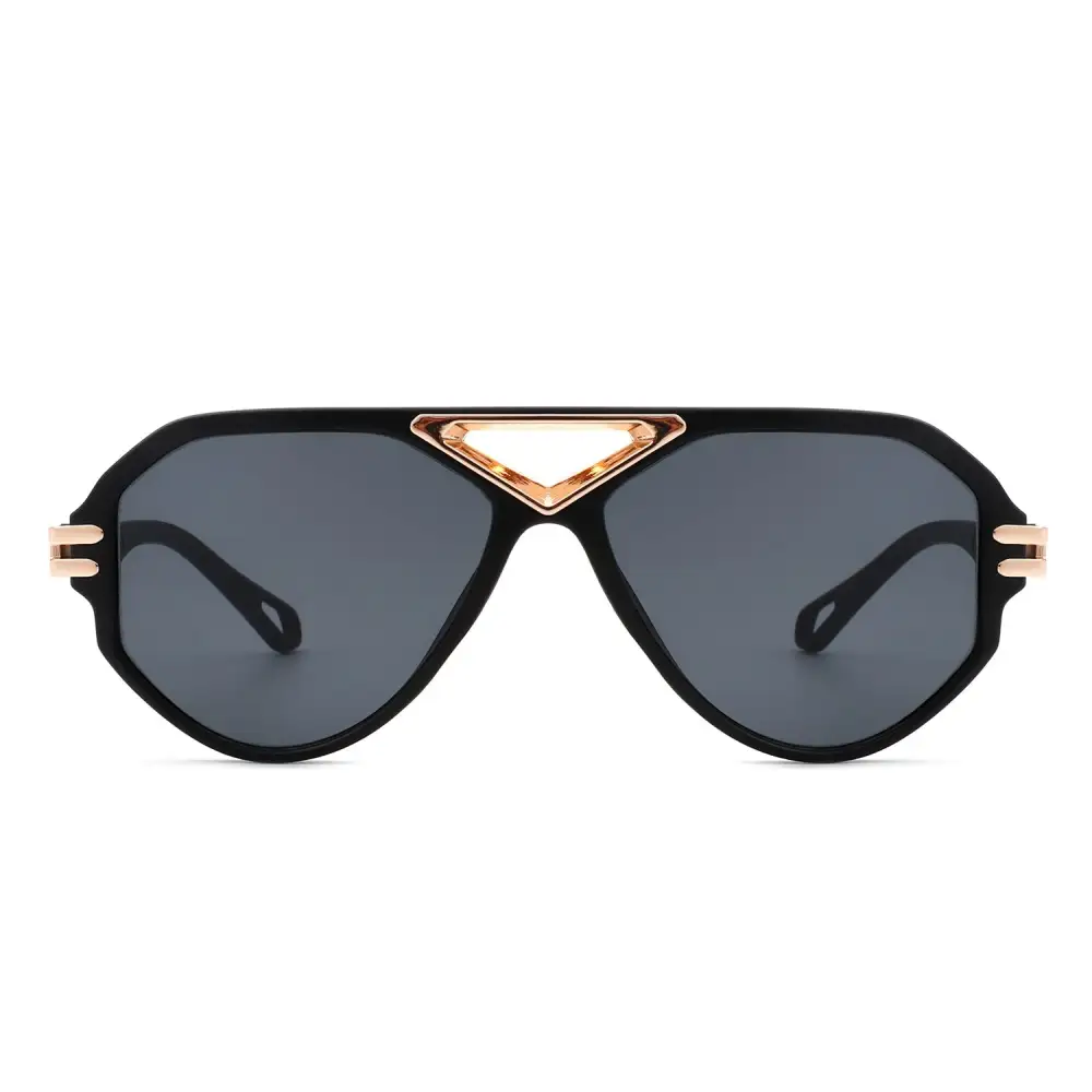 Jelly Round Geometric Frame Sunglasses