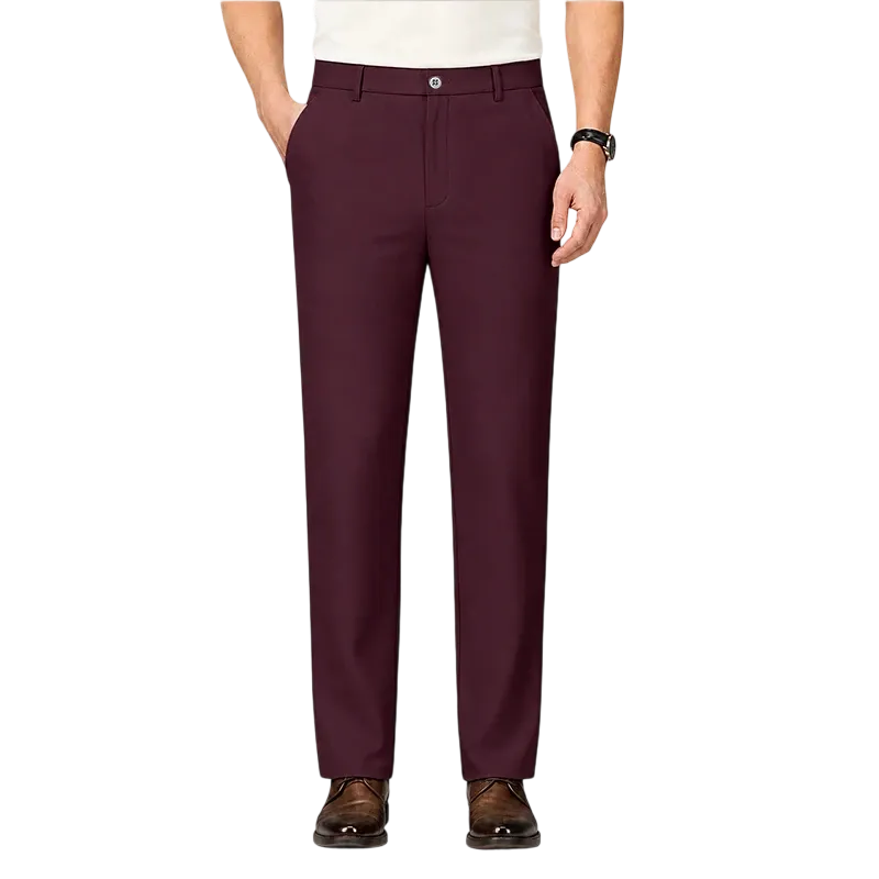 Men's High Stretch Straight Fit Pants