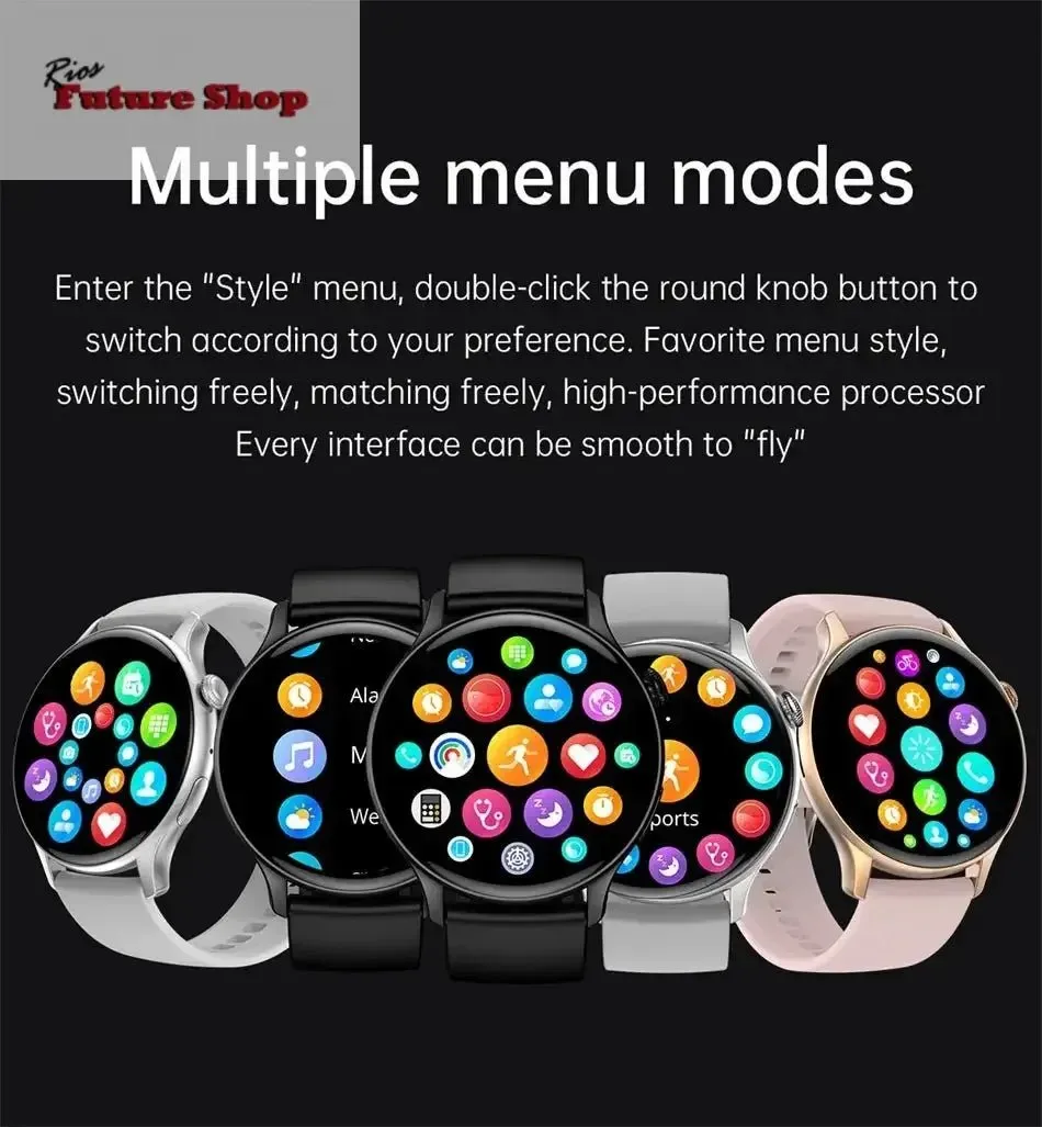 True AMOLED Sports Smartwatch