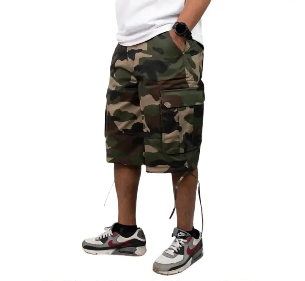 Men's Relaxed Utility Utility Cargo Shorts for Daily Wear