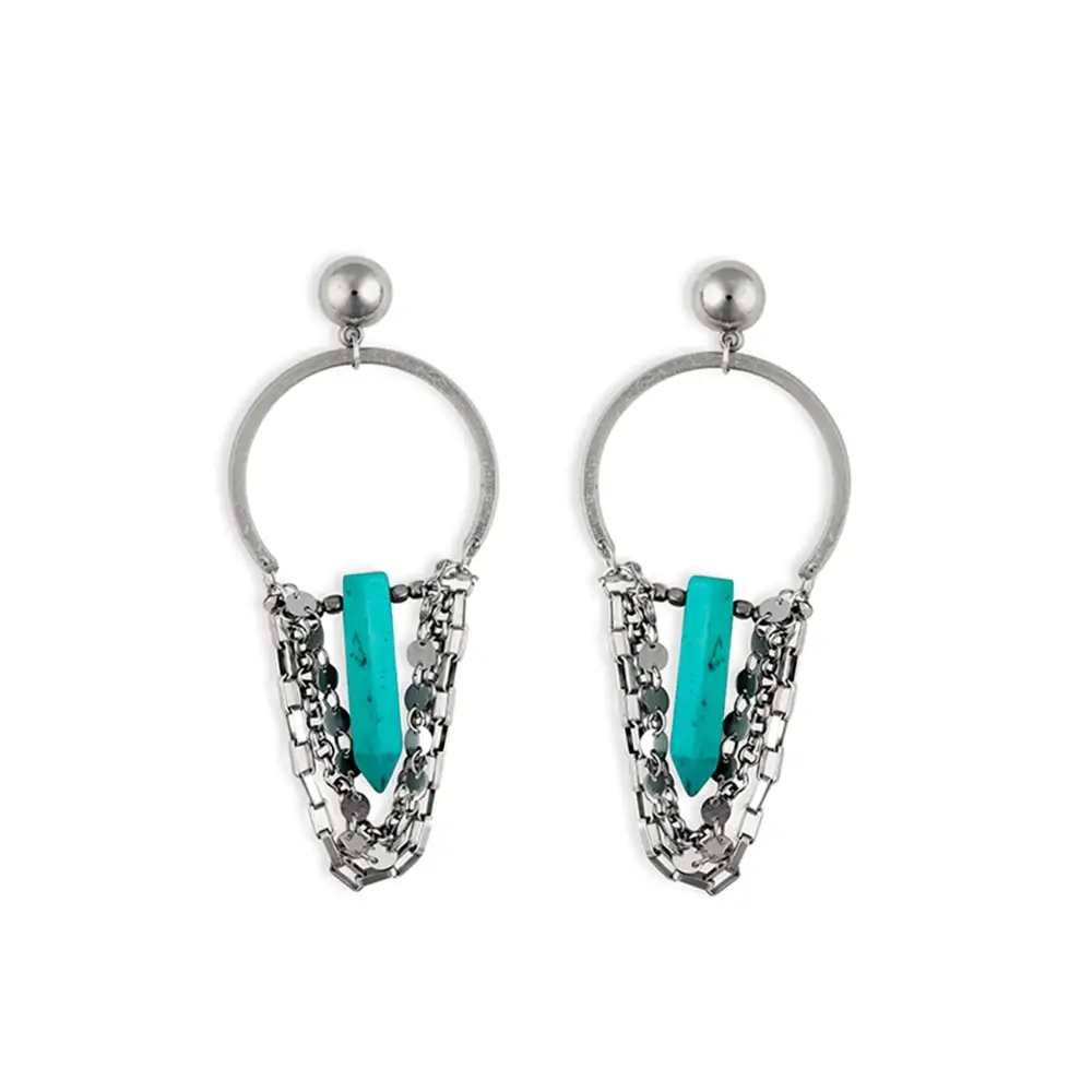 Chic Dynamic Artful Hoop Earrings