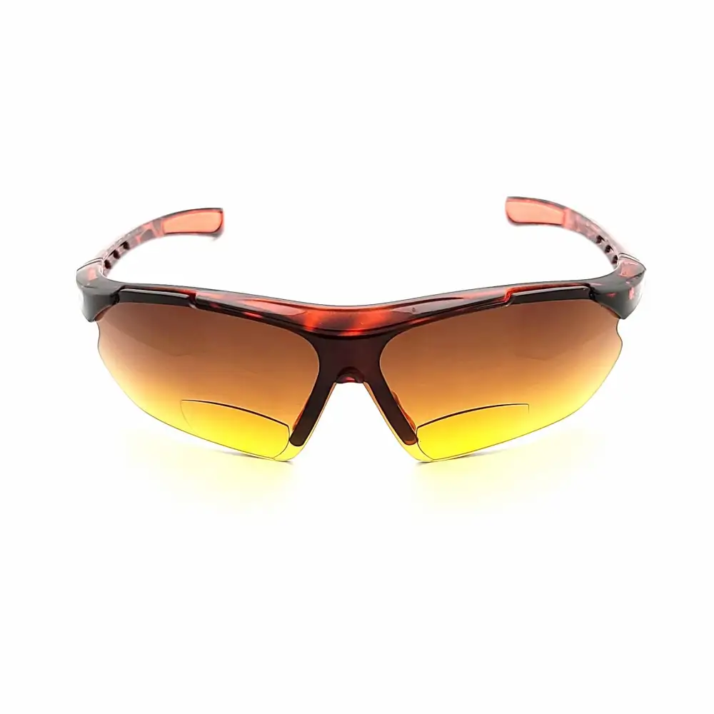 Bifocal Yellow-Tint Reading Glasses
