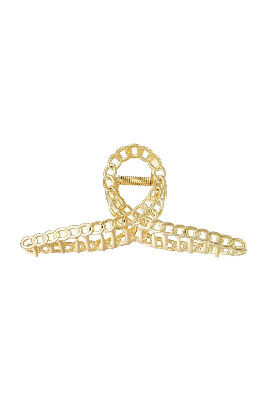 Refined Chain Loop Hair Clip
