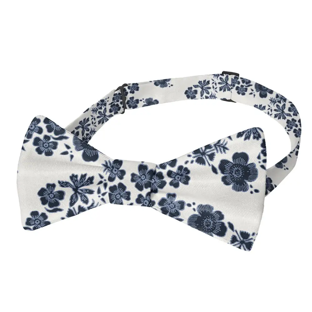 Zak Floral Motif Bow Tie