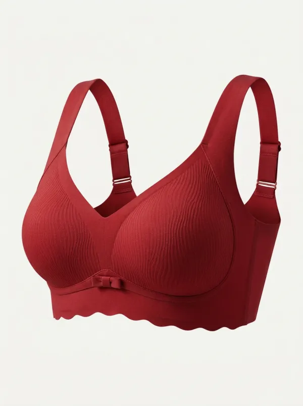 Women's Wireless Seamless Bow-Detail Bra