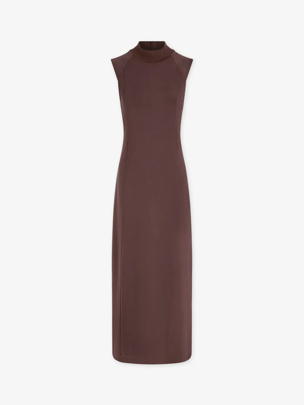 Slim Sleeveless Midi Dress