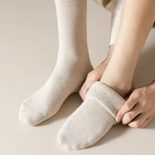 Easy Wear Cotton Cushioned Crew Socks