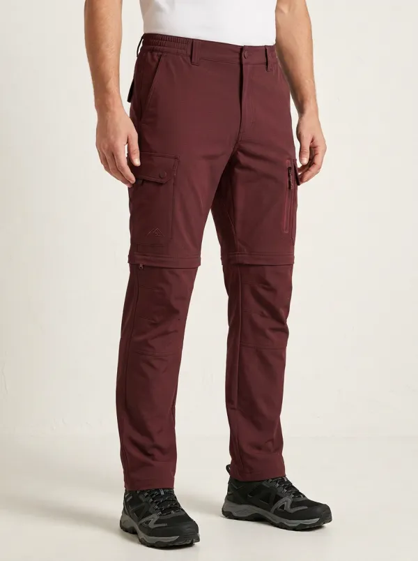 Men's Range Rugged Mountain Graphic Waterproof Zip-Off Tactical Cargo Pants
