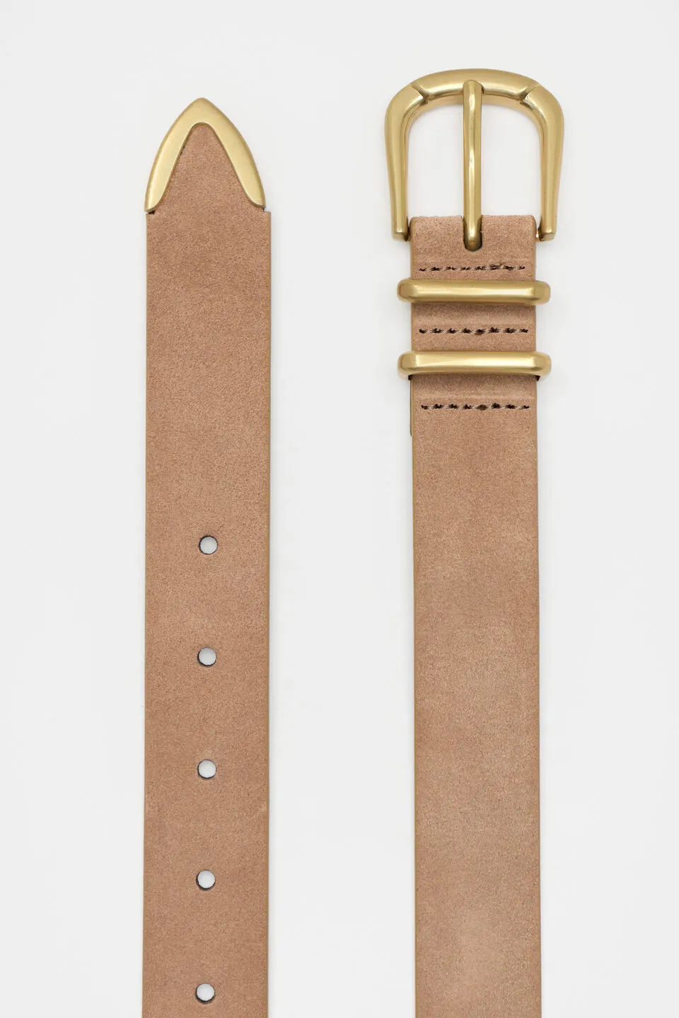 Metal-Capped Belt - Durable & Stylish