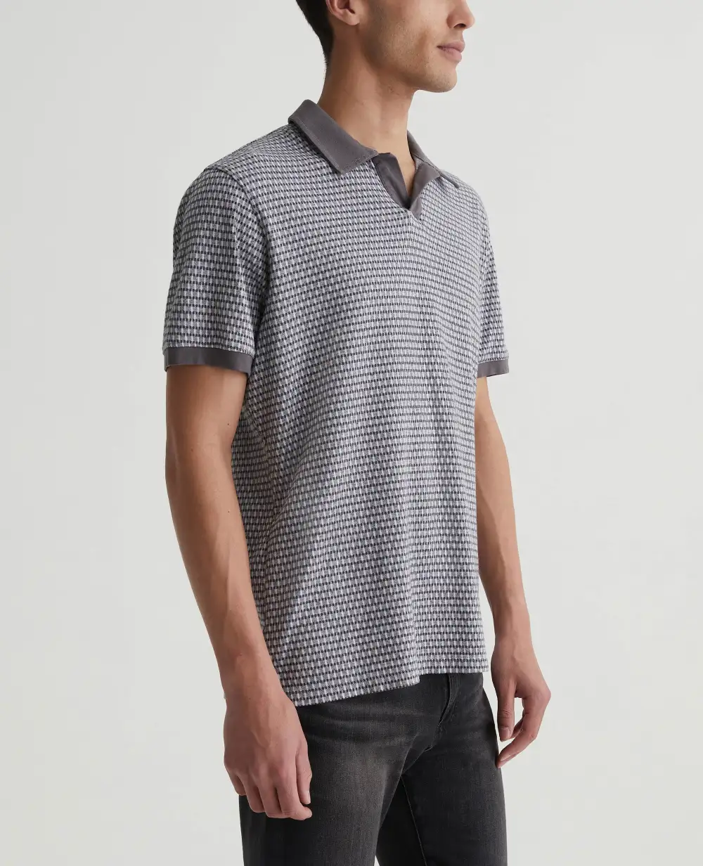 Men's Point Collar Polo Shirt