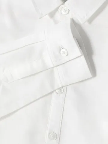 Older Boy Long Sleeve Oxford Shirt