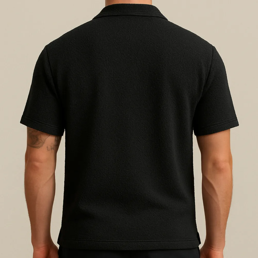 Loose Fit Solid Button