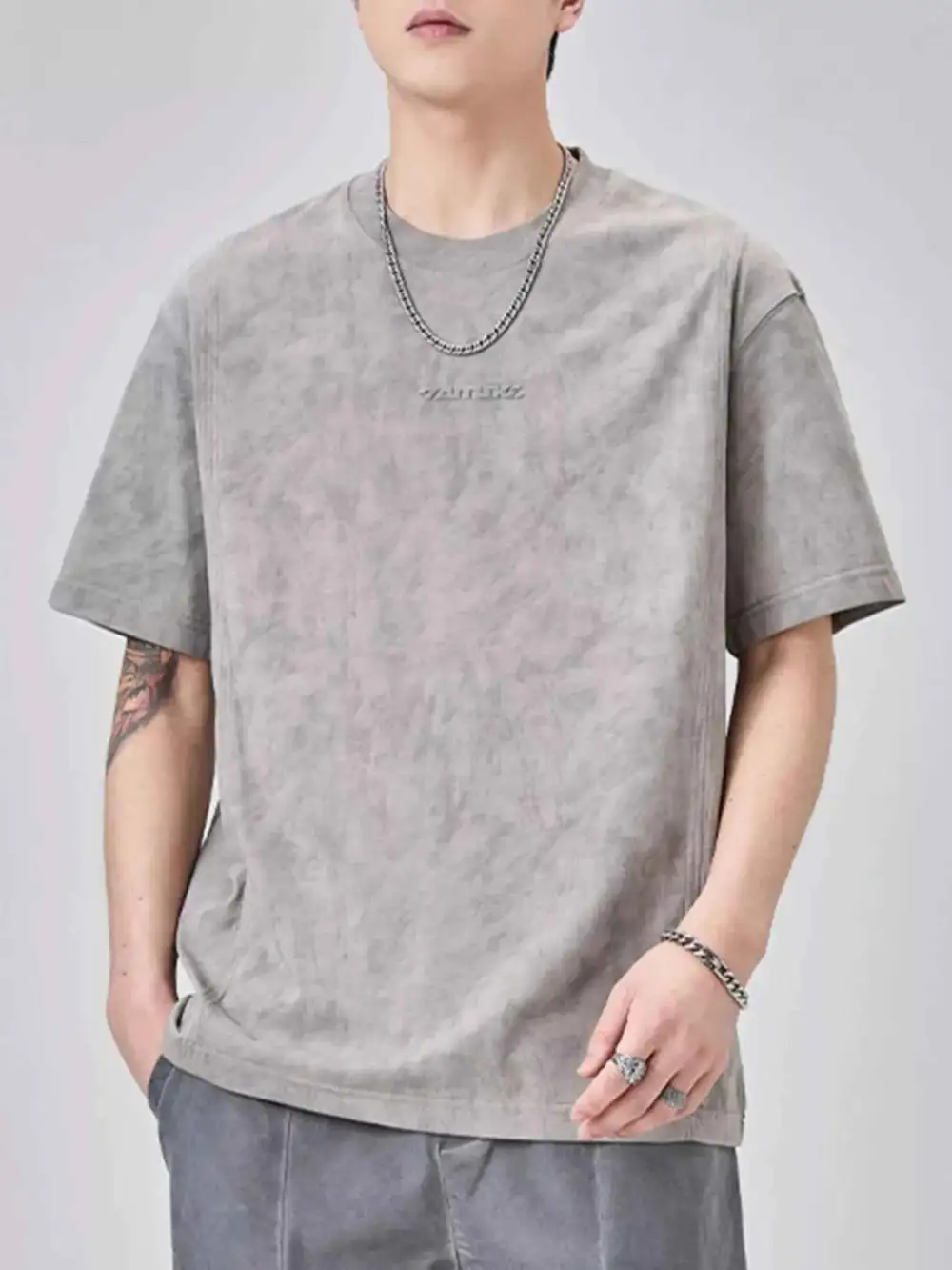 Street Ready Round Neck Short Sleeve T-Shirt
