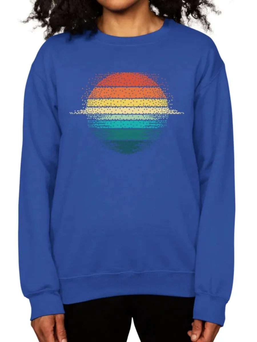 Vintage Sunset Graphic Sweatshirt