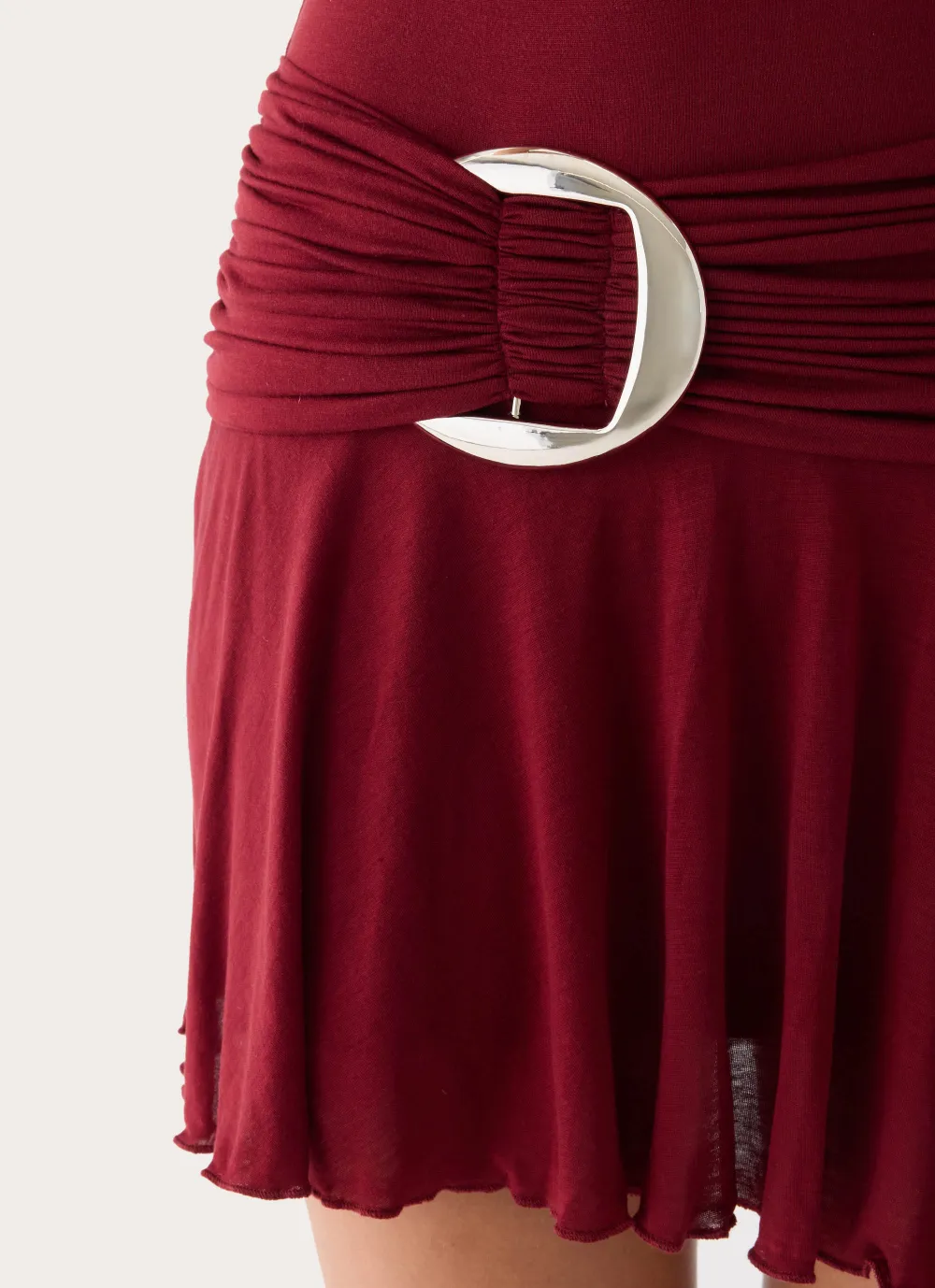 Refined Halter Mini Dress