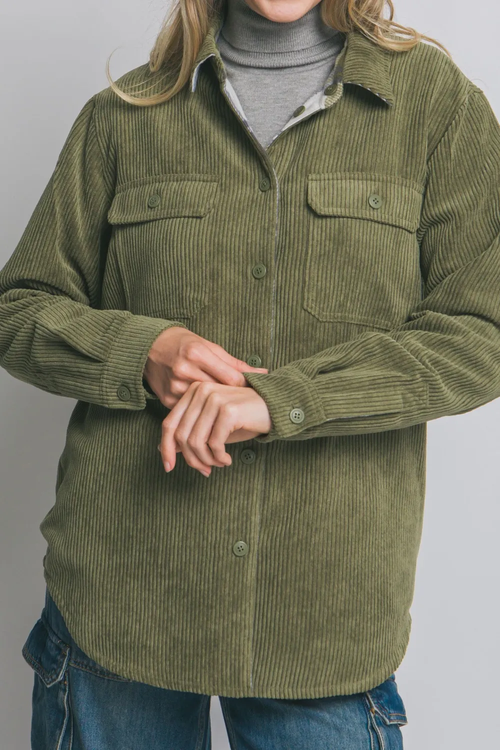 Corduroy Reversible Jacket