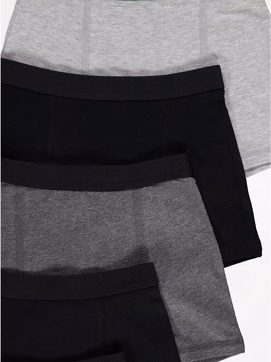 Grey Trunks 5 Pack detail 1
