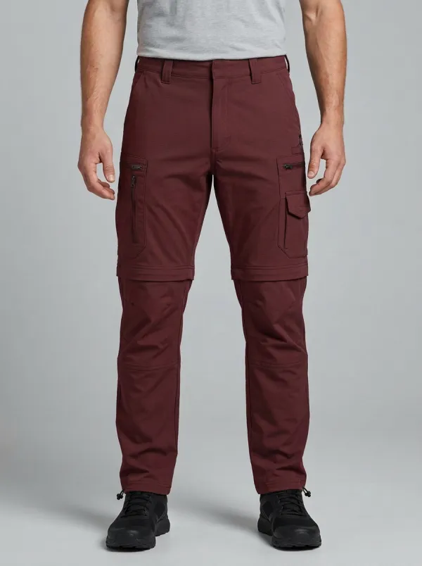 Men's Frontier Range Multi-Pocket Waterproof Zip-Off Tactical Cargo Pants