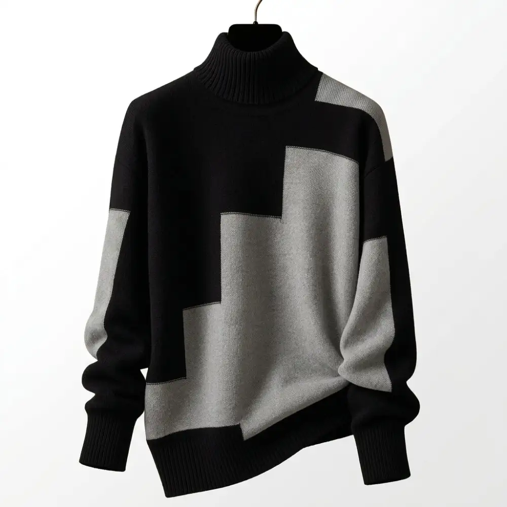 Knit Turtleneck Sweater