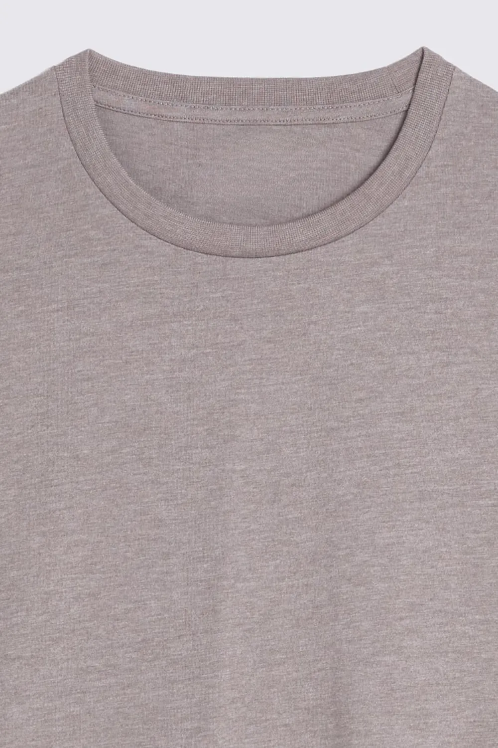 Taupe Men's Multi-Functional Casual T-Shirt