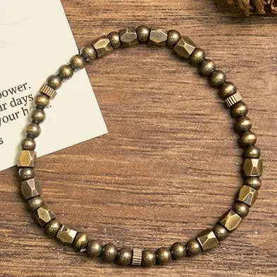 Brass Beads Bracelet