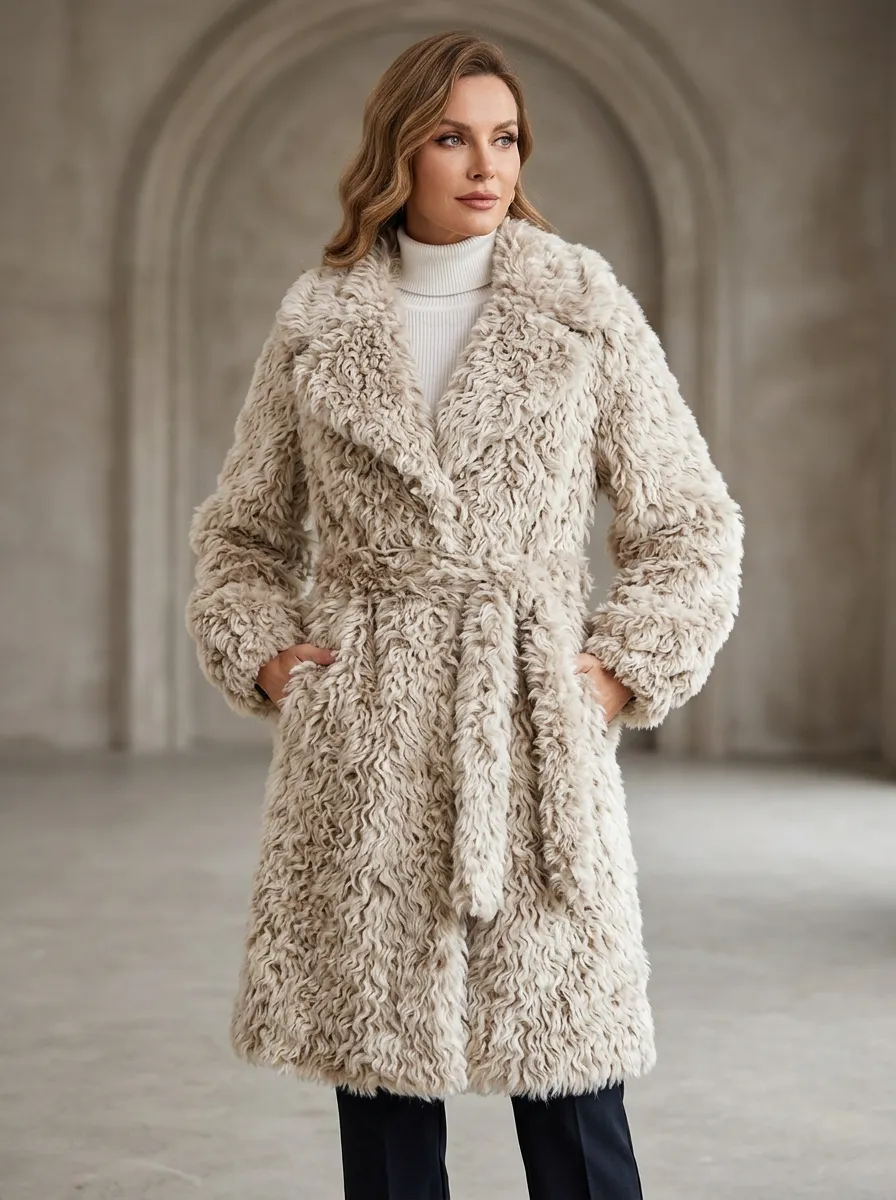 Women's Faux Fur Winter Coat