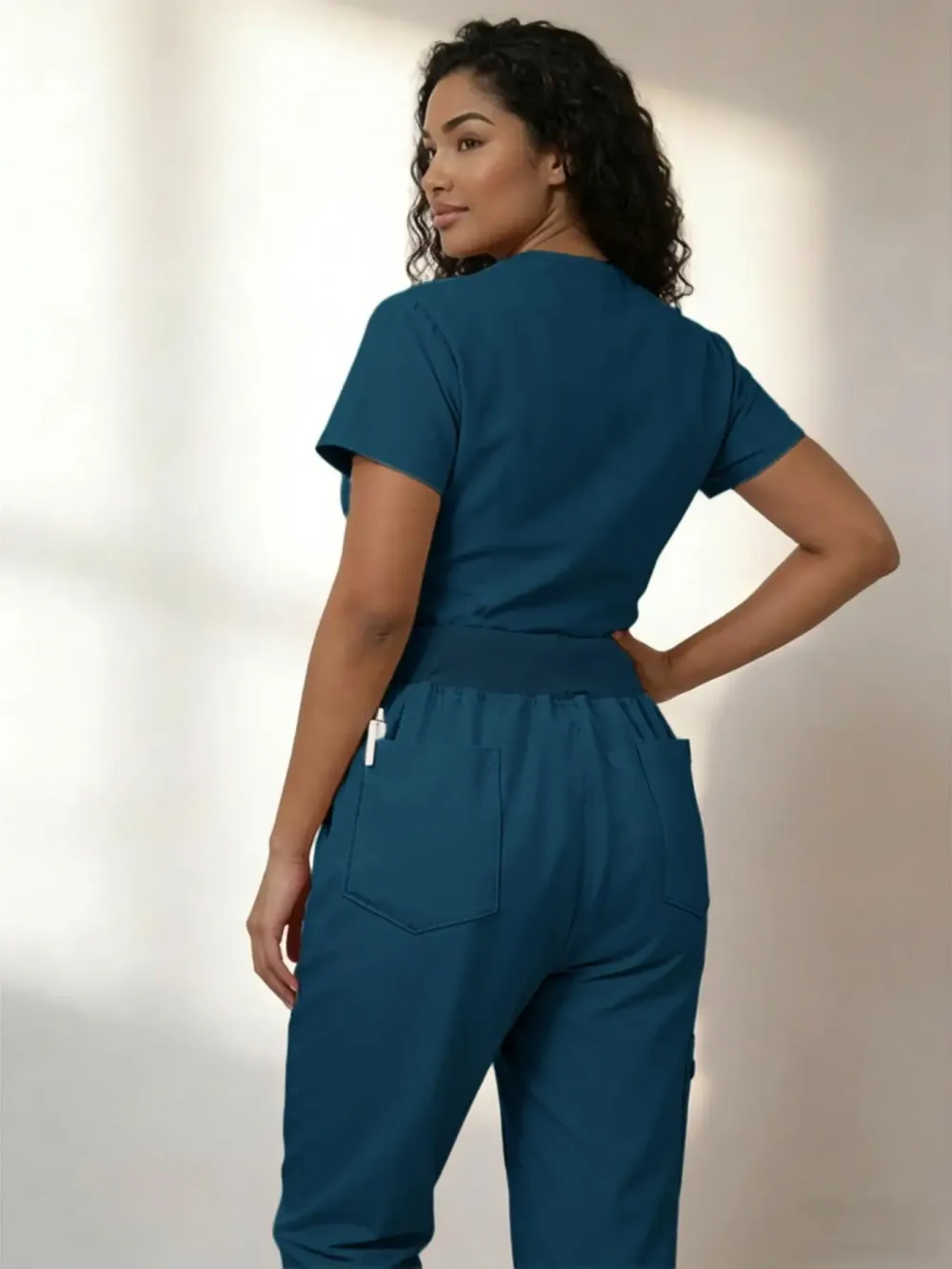 Women's Medical Scrubs Set