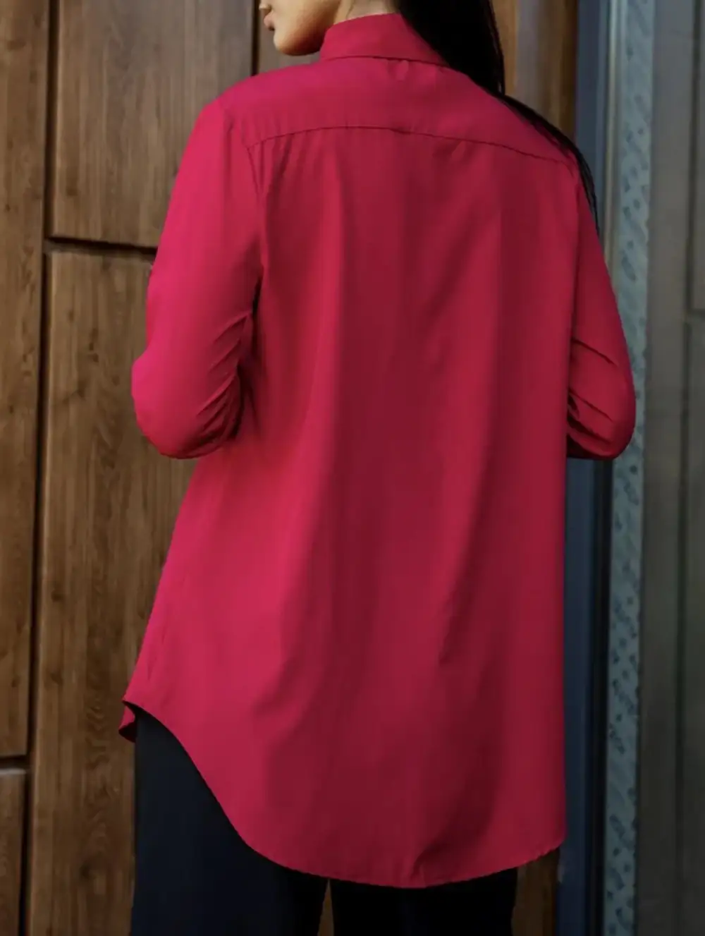 Polo Button Blouse