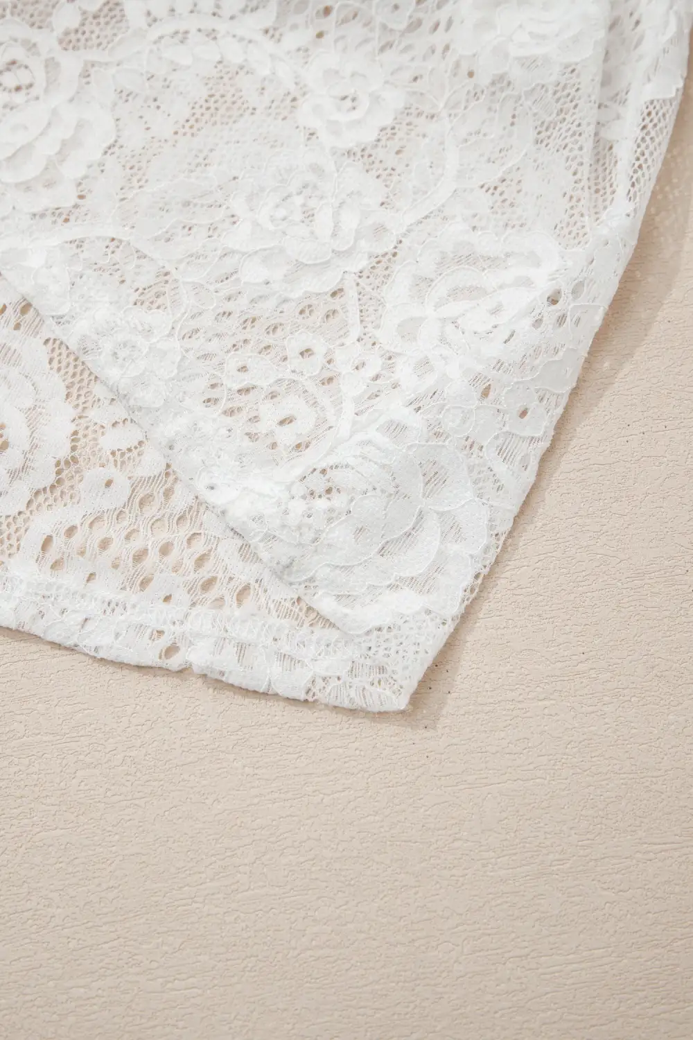 Comfort Fit Floral Lace Dress