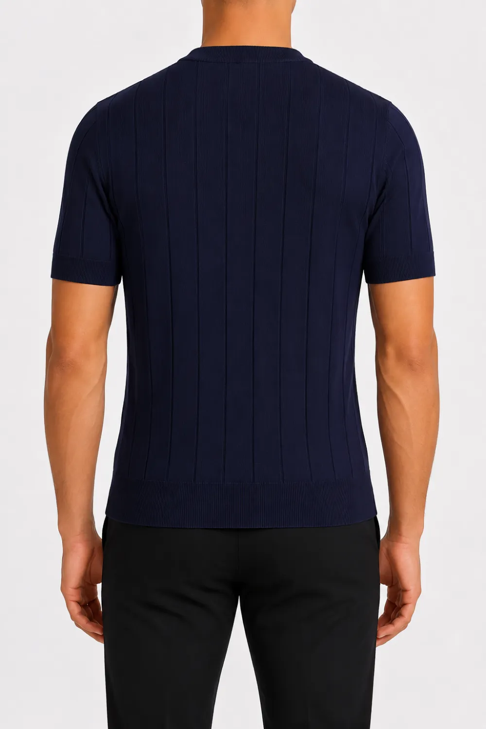 Refined Round Neck Crew Neck T-Shirt