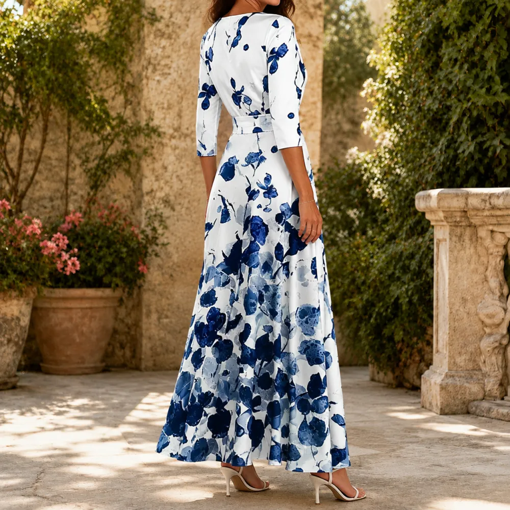 Wrap Soft Maxi Dress