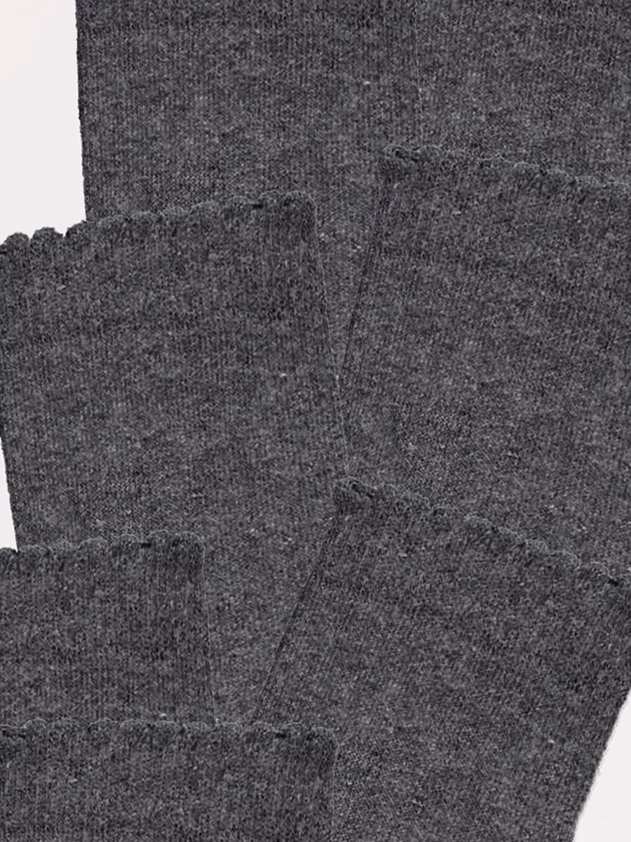 Grey Knee High Socks 5 Pack detail 1