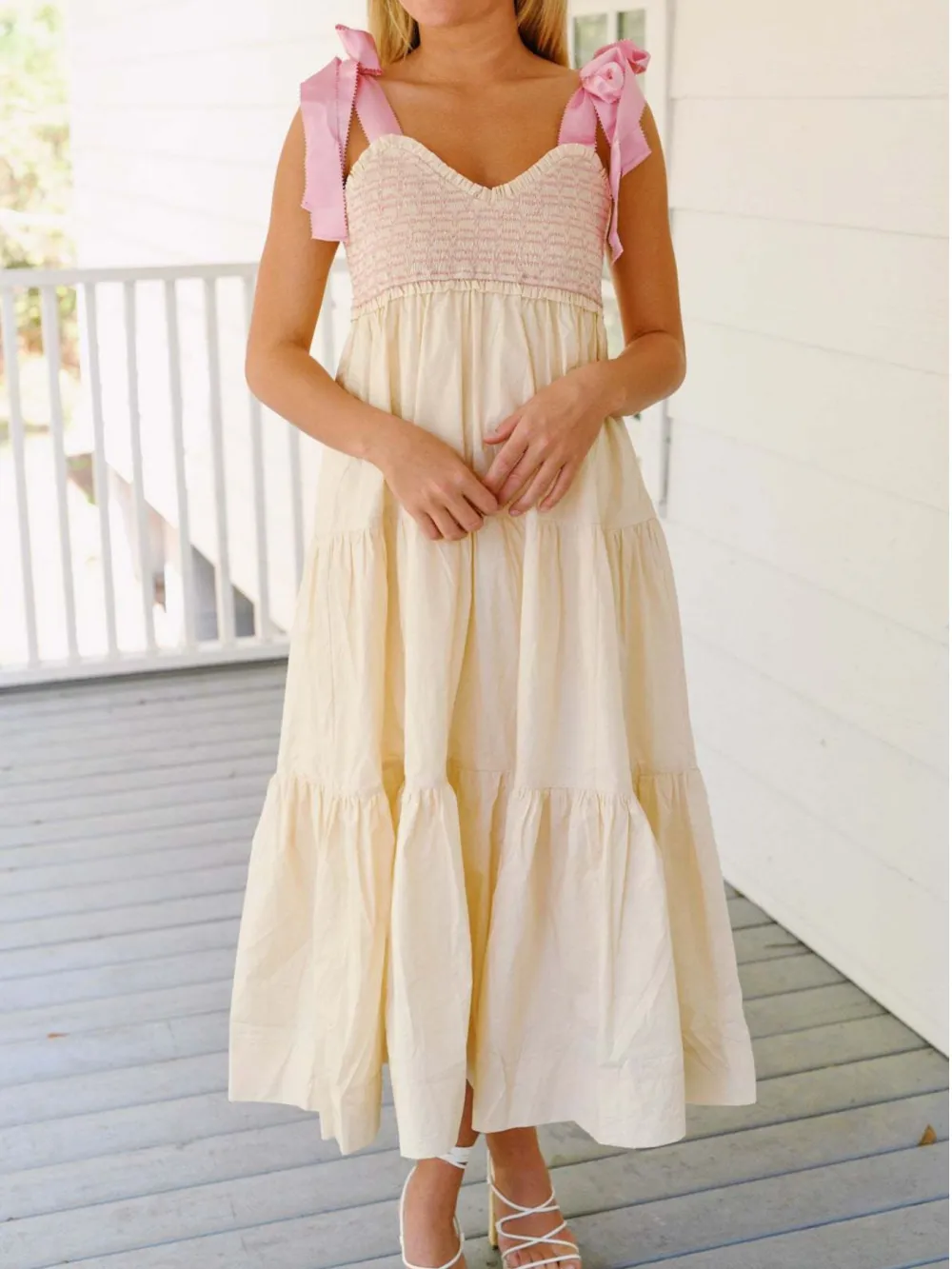 Everyday Tiered Midi Dress