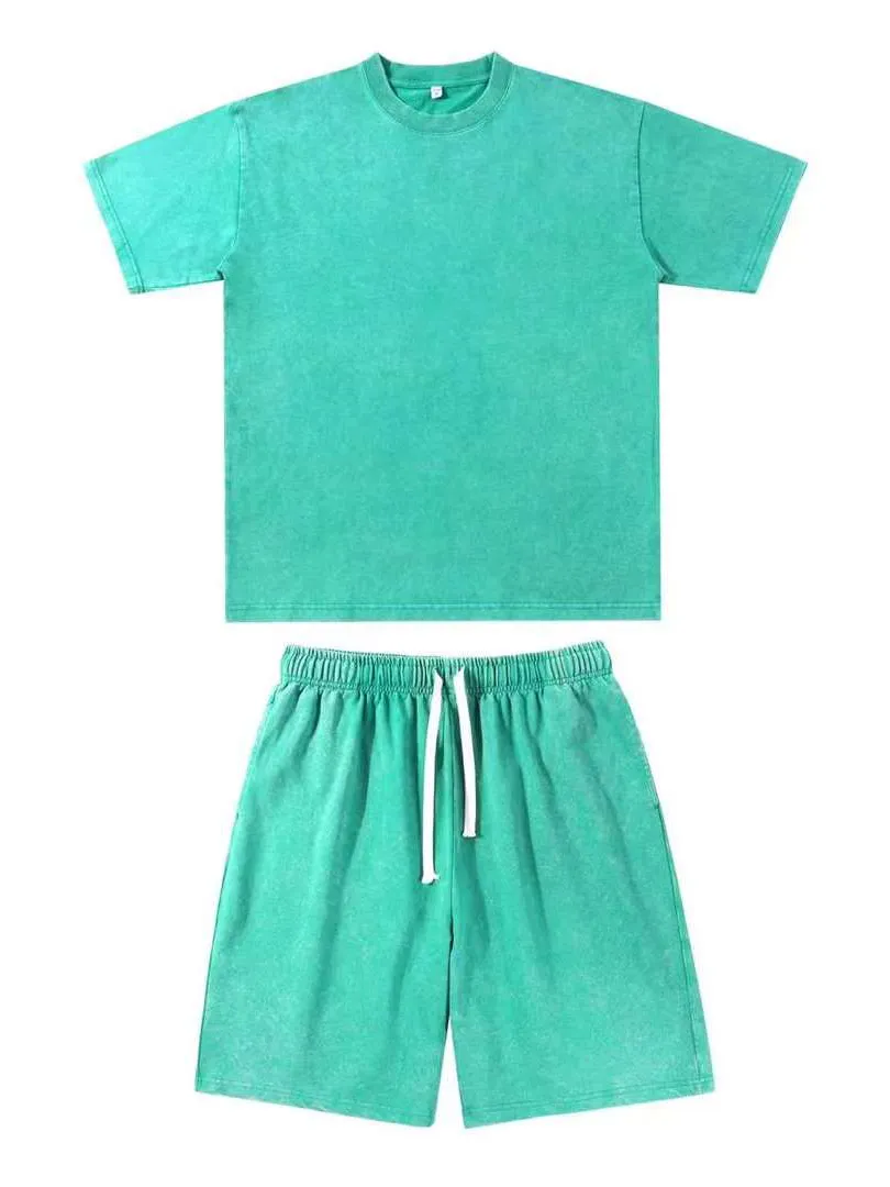 Modern Garment Washed Shorts