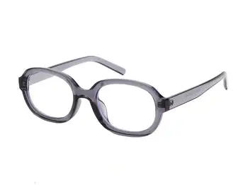 Tapered Oval Round Frame Sunglasses