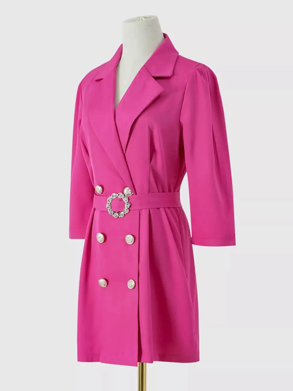 Crafted Belted Casual Dress