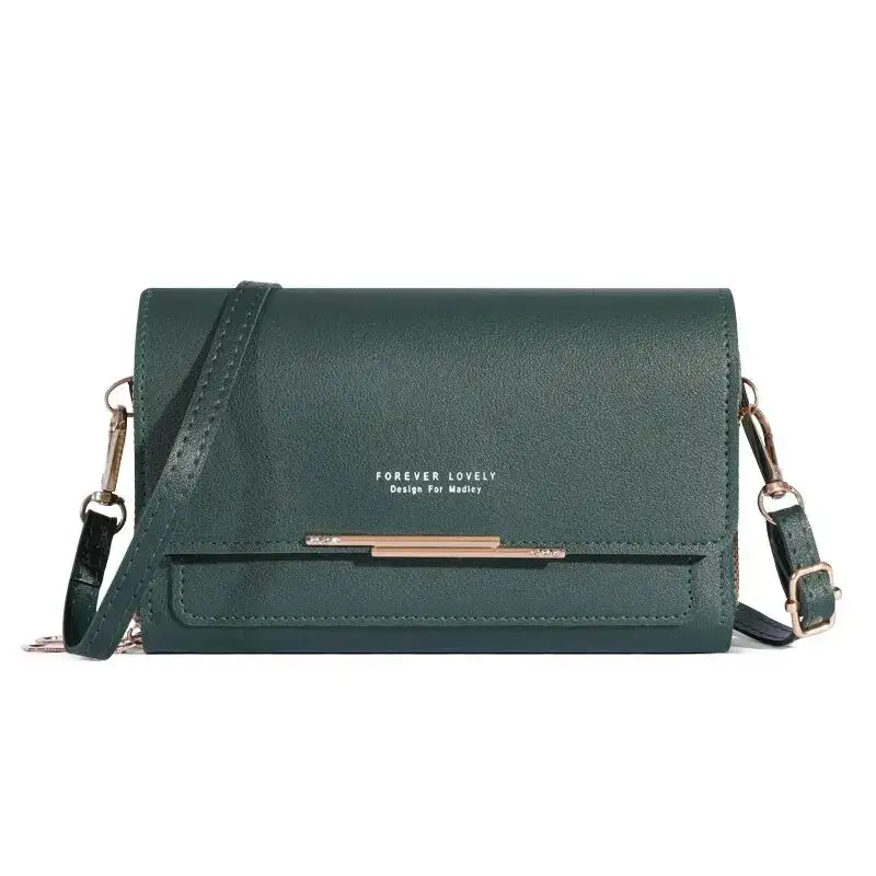 Modern Korean: Large-Capacity Halter Shoulder Bag with Card Pouch